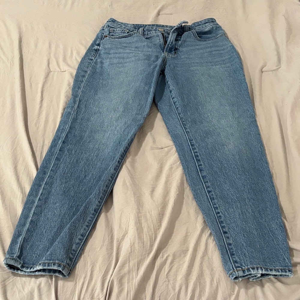 Old Navy Women’s High Waisted Straight Leg Jeans